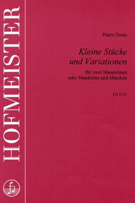 Vorderes Coverbild Kleine Stücke und Variationen
