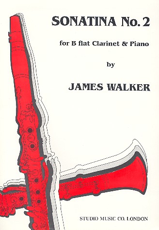 Vorderes Coverbild Sonatine Nr.2 für Klarinette und Klavier