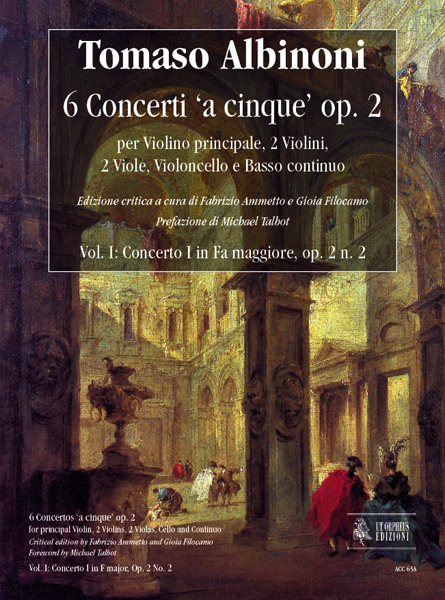 Vorderes Coverbild Konzert F-Dur op.2,2 für Violine,