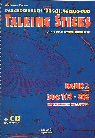 Vorderes Coverbild Talking Sticks Band 2 (+CD) (dt)