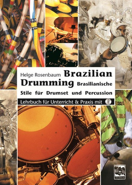 Vorderes Coverbild Brazilian Drumming (+CD) für Drumset