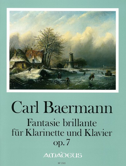 Vorderes Coverbild Fantasie brillante op.7 für Klarinette