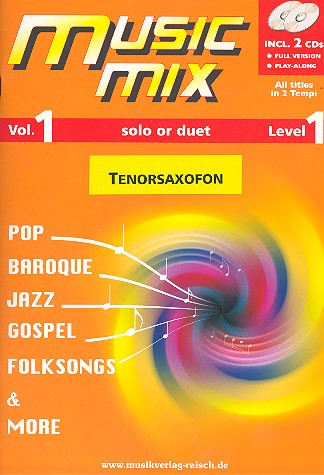 Vorderes Coverbild Music Mix vol.1 (+2 CD's)