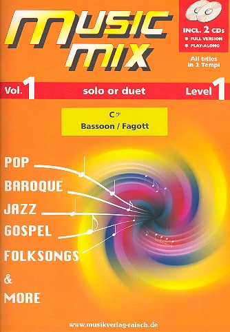 Vorderes Coverbild Music Mix vol.1 (+2 CD's)