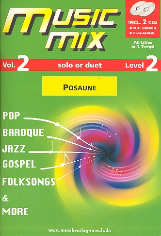 Vorderes Coverbild Music Mix vol.2 (+Download)