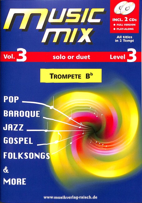 Vorderes Coverbild Music Mix vol.3 (+2 CD's)