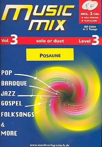 Vorderes Coverbild Music Mix vol.3 (+2 CD's)