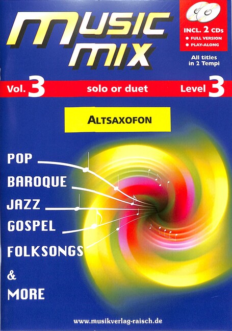 Vorderes Coverbild Music Mix vol.3 (+2 CD's)