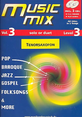 Vorderes Coverbild Music Mix vol.3 (+2 CD's)