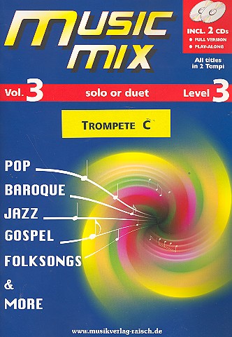 Vorderes Coverbild Music Mix vol.3 (+2 CD's)