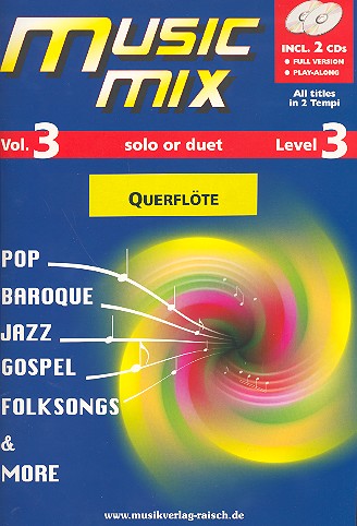 Vorderes Coverbild Music Mix vol.3 (+2 CD's)