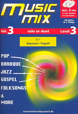 Vorderes Coverbild Music Mix vol.3 (+2 CD's)