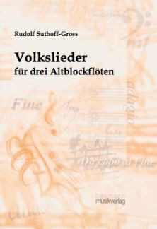 Vorderes Coverbild Volkslieder