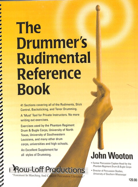 Vorderes Coverbild The Drummer's rudimental reference book