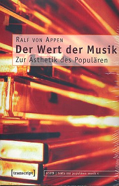 Vorderes Coverbild Der Wert der Musik Zur Ästhetik