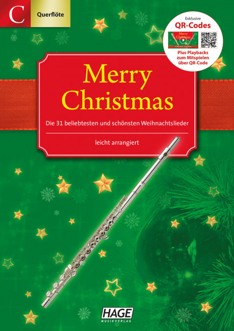 Vorderes Coverbild Merry Christmas (+QR-Codes)