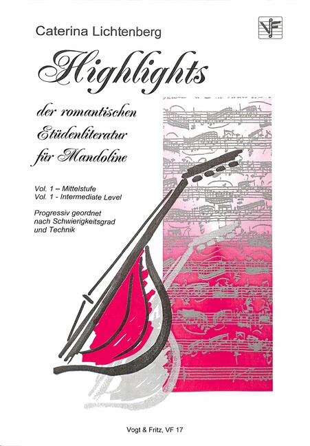Vorderes Coverbild Highlights der romantischen Etüdenliteratur Band 1 - Mittelstufe