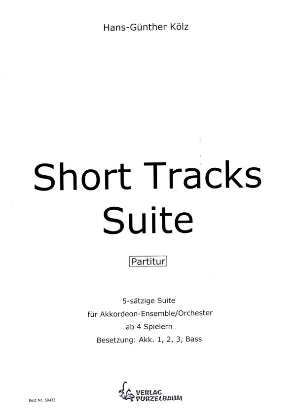 Vorderes Coverbild Short Tracks Suite