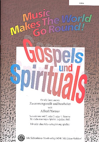 Vorderes Coverbild Gospels und Spirituals 