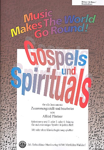 Vorderes Coverbild Gospels und Spirituals für flexibles