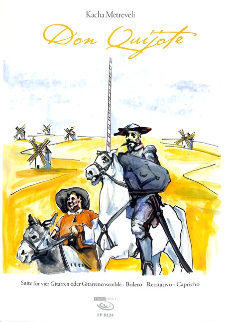 Vorderes Coverbild Don Quijote für 4 Gitarren (Ensemble)