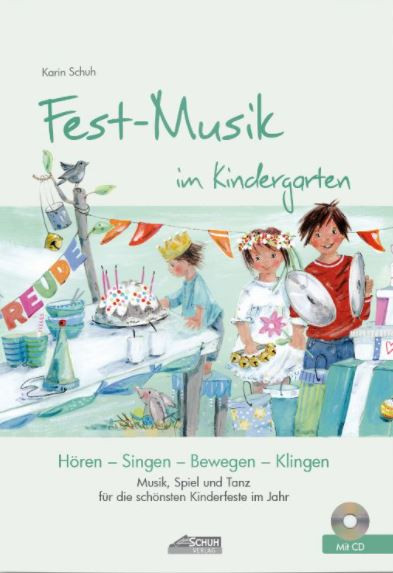 Vorderes Coverbild Fest-Musik im Kindergarten (+CD)