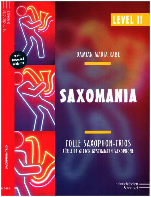 Vorderes Coverbild Saxomania Level 2 (+mp3-Download)