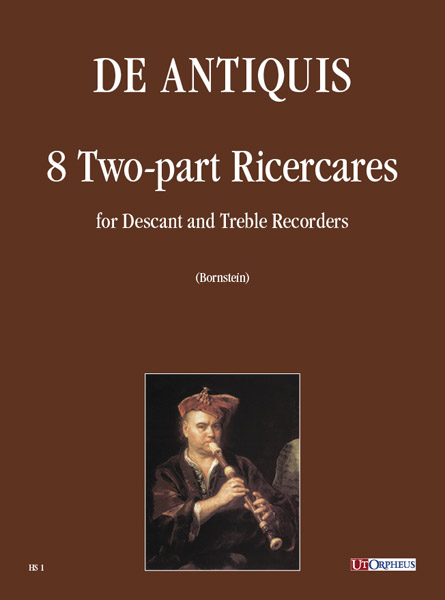 Vorderes Coverbild 8 two-part Ricercare