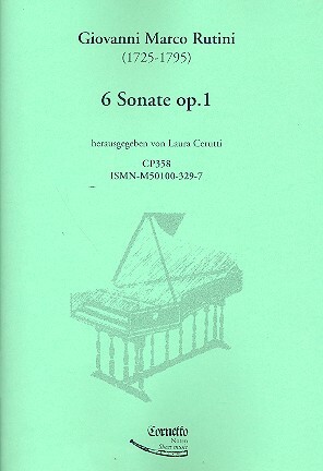 Vorderes Coverbild 6 Sonaten op.1 für Cembalo