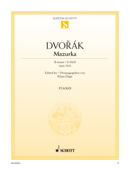 Vorderes Coverbild Mazurka h-Moll op.56,6