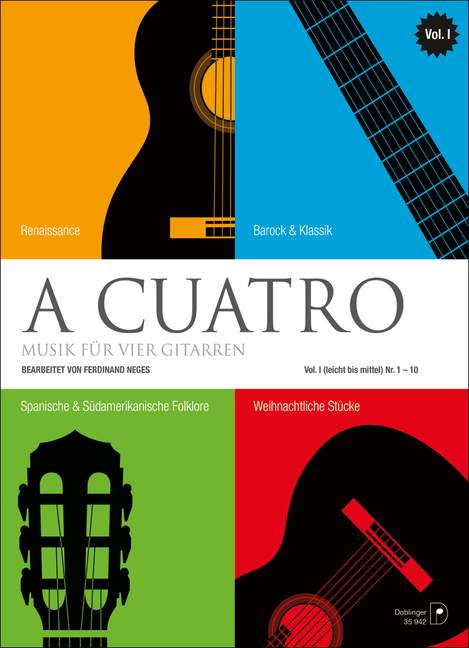 Vorderes Coverbild A Cuatro Band 1 (Nr.1-10)