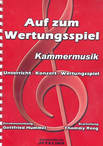 Vorderes Coverbild Auf zum Wertungsspiel - Kammermusik