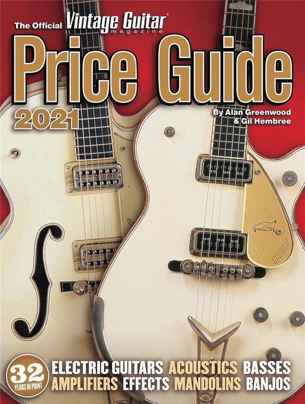 Vorderes Coverbild The Official Vintage Guitar Magazine Price Guide