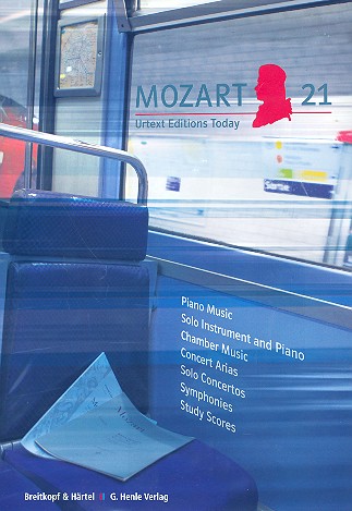 Vorderes Coverbild Katalog Henle Mozart 21