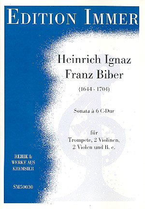 Vorderes Coverbild Sonata C-Dur à 6
