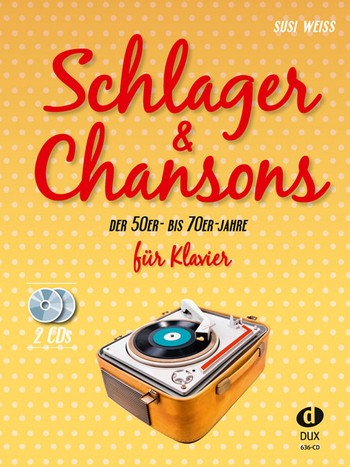 Vorderes Coverbild Schlager und  Chansons der 50er- bis 70er-Jahre (+2CD's):