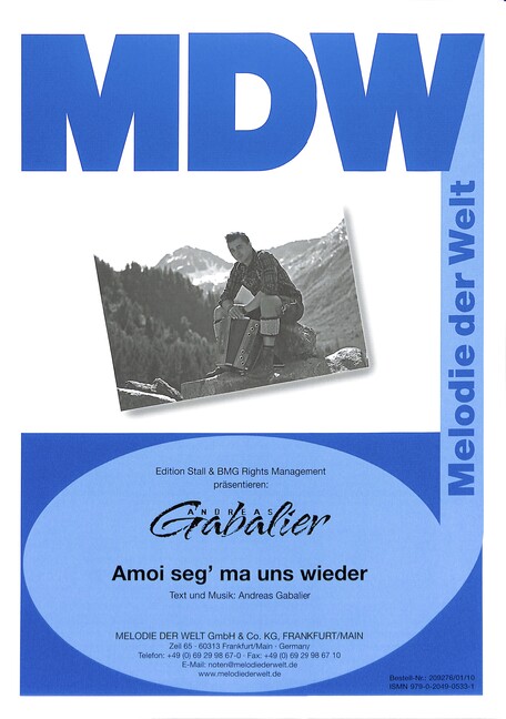 Vorderes Coverbild Amoi seg' ma uns wieder
