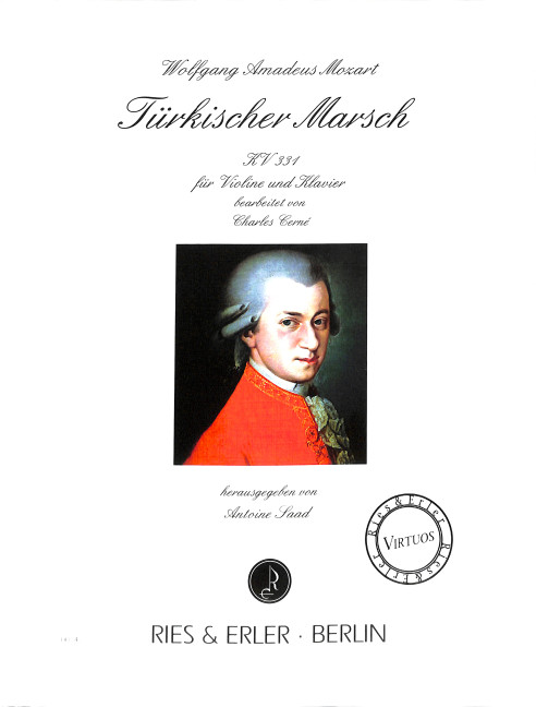 Vorderes Coverbild Türkischer Marsch KV331