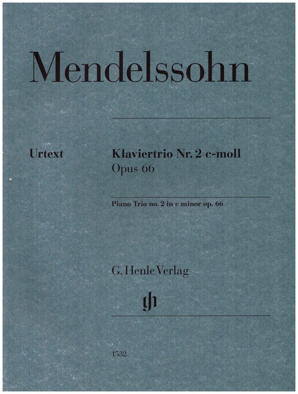Vorderes Coverbild Klaviertrio c-Moll Nr.2 op.66