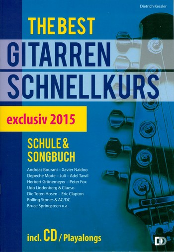 Vorderes Coverbild The best Gitarrenschnellkurs - exklusiv (+CD):