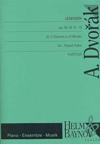 Vorderes Coverbild Legenden op.59, Nr.6-10