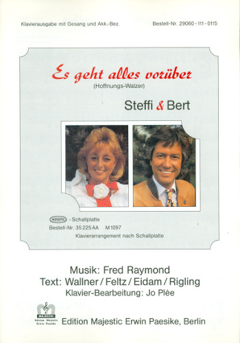 Vorderes Coverbild Es geht alles vorüber