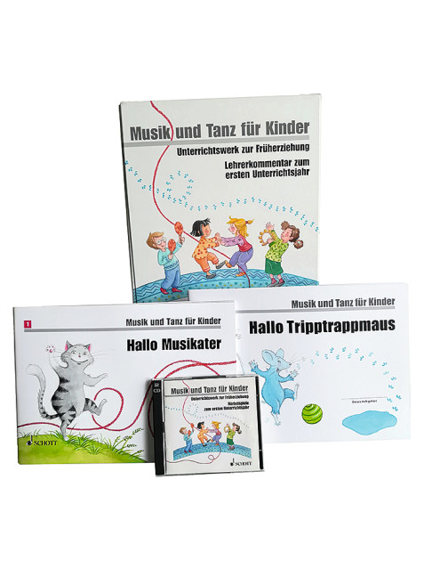 Vorderes Coverbild Musik und Tanz für Kinder 1 - Komplettpaket Combination