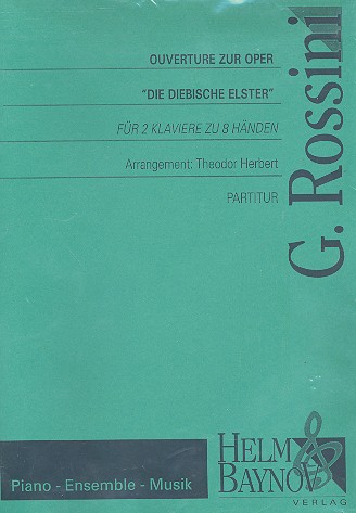 Vorderes Coverbild Ouvertüre zur Oper "Die diebische Elster"