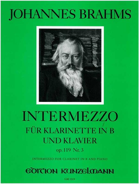 Vorderes Coverbild Intermezzo op.119,3