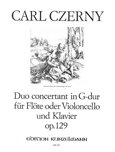 Vorderes Coverbild Duo concertant op.129