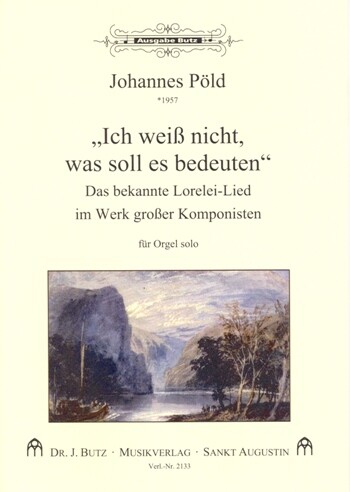 Vorderes Coverbild "Ich weiß nicht, was soll es bedeuten" - Im Stile großer Komponisten