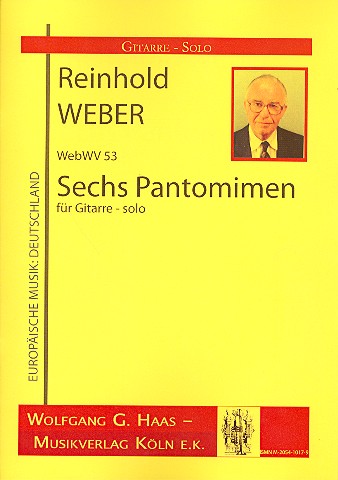 Vorderes Coverbild 6 Pantomimen WebWV53