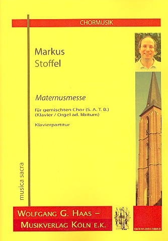 Vorderes Coverbild Maternusmesse für gem Chor a cappella