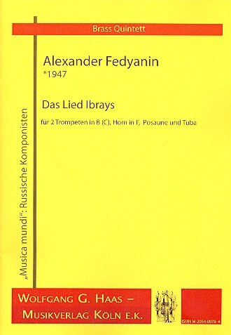 Vorderes Coverbild Das Lied Ibrays für 2 Trompeten, Horn,